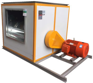 HTFC(DT)-II低噪聲消防(兩用)柜式離心風(fēng)機(jī)箱(雙速型)